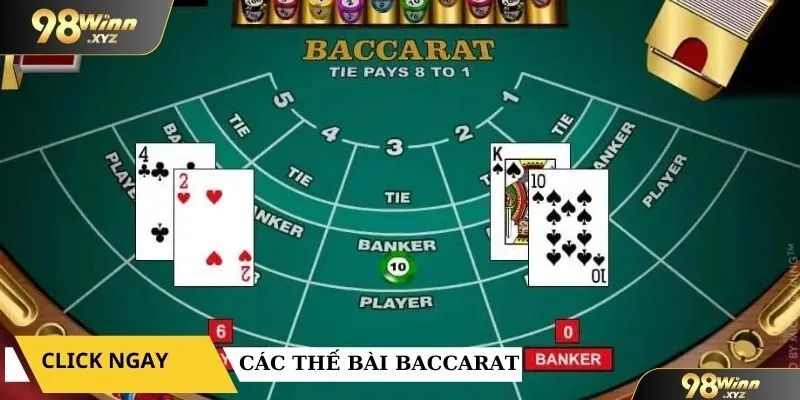 các thế bài baccarat