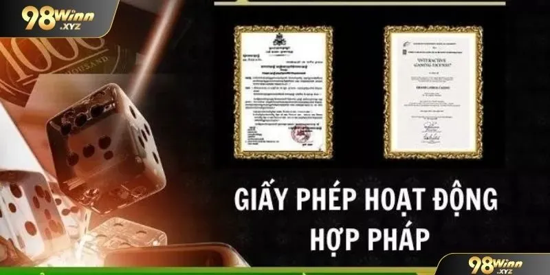 Với các giấy tờ hợp pháp được cấp phép đem lại sự bảo hộ cho hội viên