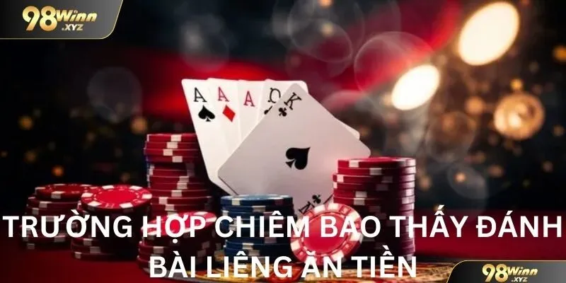 Trường hợp chiêm bao thấy đánh bài liêng ăn tiền