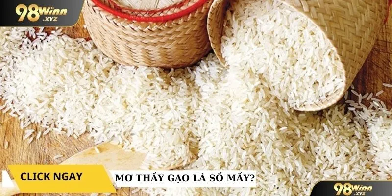mơ thấy gạo là số mấy?
